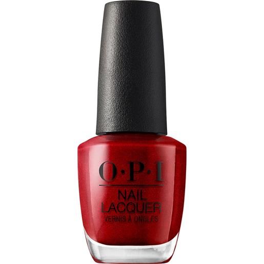 OPI nail lacquer nl r53 an affair in red square smalto 15 ml