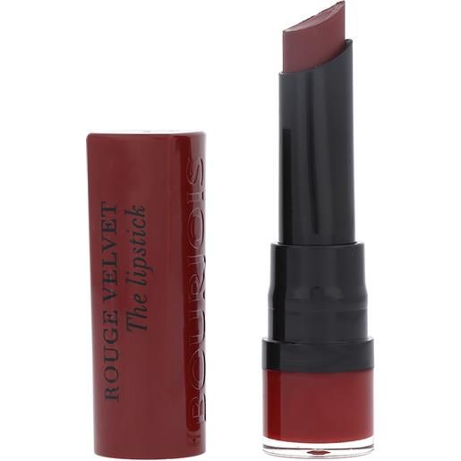 BOURJOIS rouge velvet the lipstick 012 brunette rossetto
