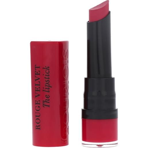 BOURJOIS rouge velvet the lipstick 09 fuchsia botté rossetto