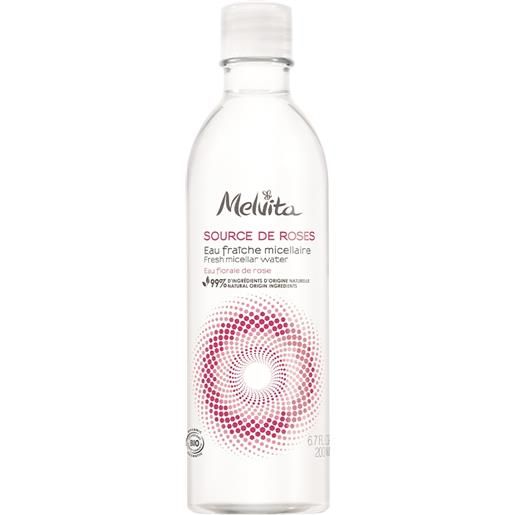 MELVITA source de roses eau fraiche micellaire acqua micellare 200 ml