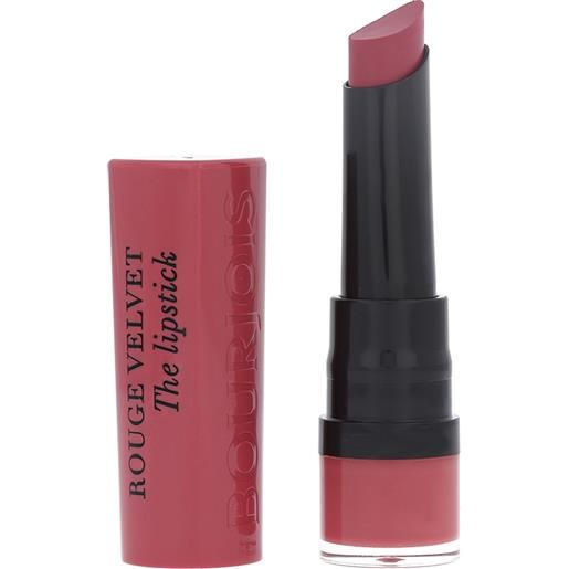 BOURJOIS rouge velvet the lipstick 03 hyppink chic rossetto
