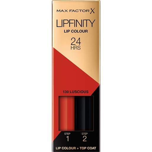 MAX FACTOR lipfinity 130 luscious tinta + gloss