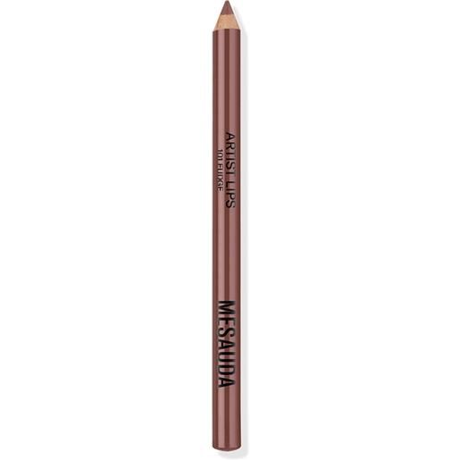 MESAUDA artist lips 101 fudge matita morbida tratto preciso sfumabile 1,14 gr