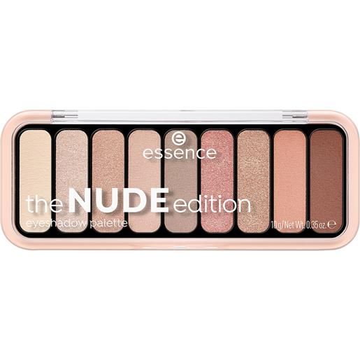 ESSENCE the nude edition palette make up ombretti