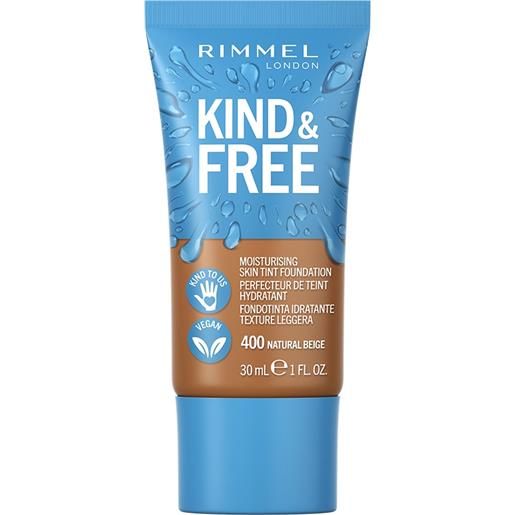 RIMMEL kind & free 400 natural beige fondotinta fluido leggero