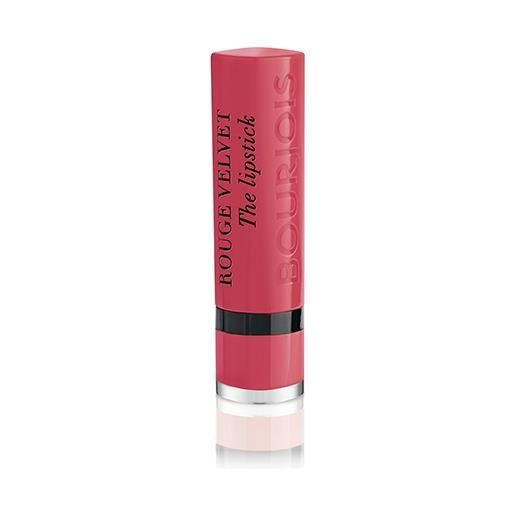 BOURJOIS rouge velvet the lipstick 04 hip hip pink rossetto