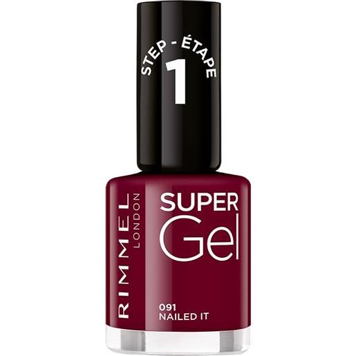 RIMMEL super gel 091 nailed it smalto gel