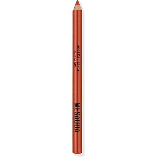 MESAUDA artist lips 112 pumpkin matita morbida tratto preciso sfumabile 1,14gr