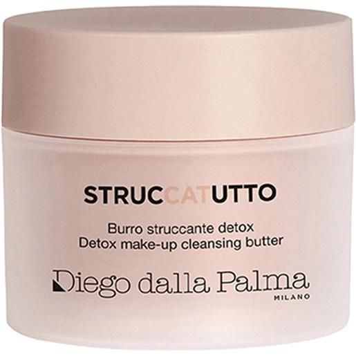 Diego Dalla Palma Milano struccatutto 125 ml burro struccante detox per viso occhi e labbra vasetto tutti i tipi di pelle
