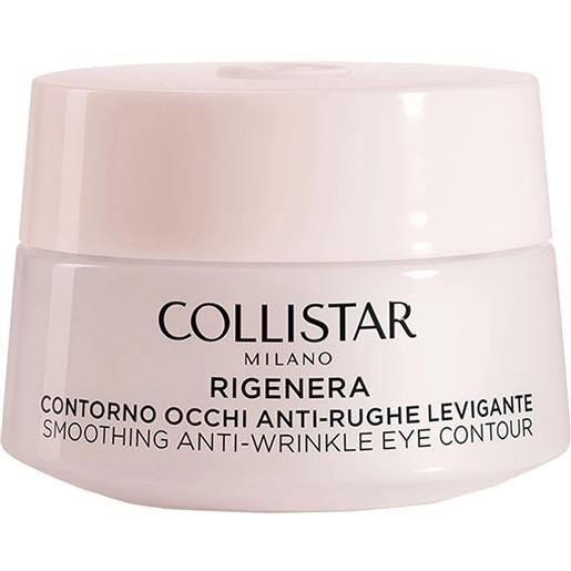 Collistar rigenera contorno occhi anti-rughe levigante 15 ml contorno occhi anti-età crema