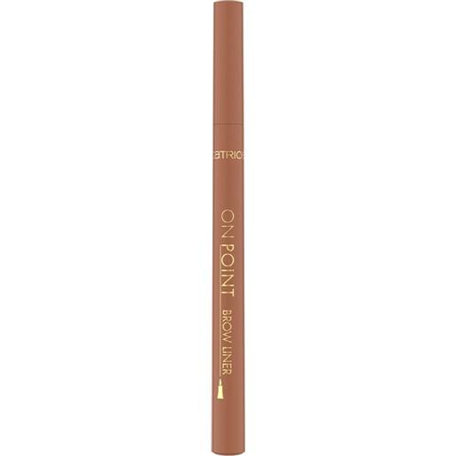 CATRICE on point 030 warm brown penna eyeliner opaco lunga durata