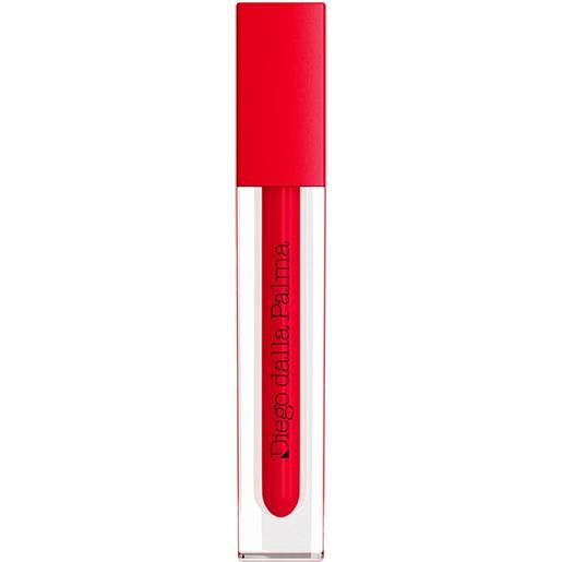 Diego Dalla Palma Milano stay on me rossetto 37 rosso corallo rossetto liquido a lunga tenuta e idratazione 3,5 ml applicatore