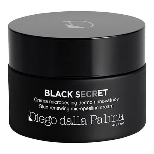 DIEGO DALLA PALMA MILANO black secret crema micro peeling dermo rinnovatrice 50 ml