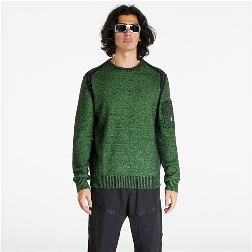 C.P. Company fleece knit jumper classic green