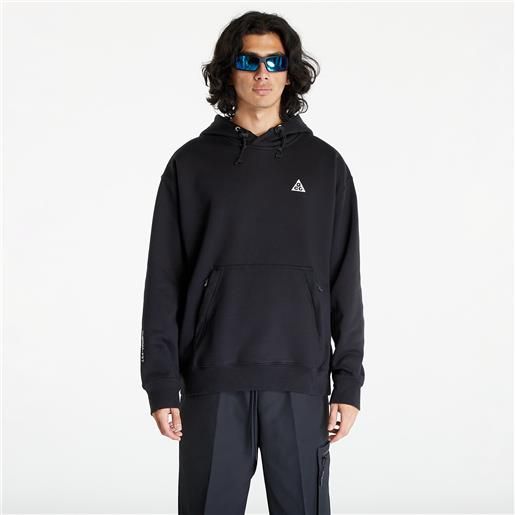 Nike acg therma-fit fleece pullover hoodie unisex black/ summit white/ summit white