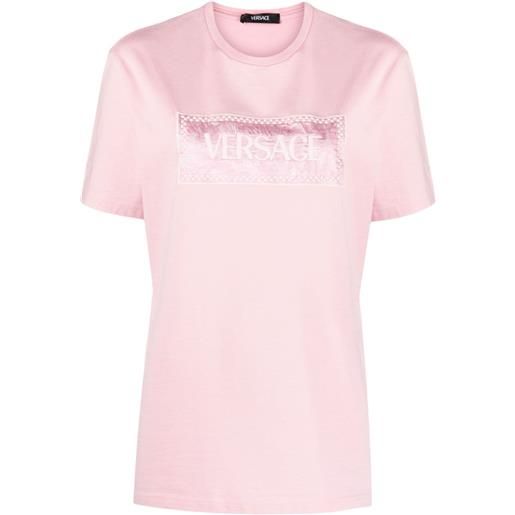 Versace t-shirt 90s vintage barocco - rosa