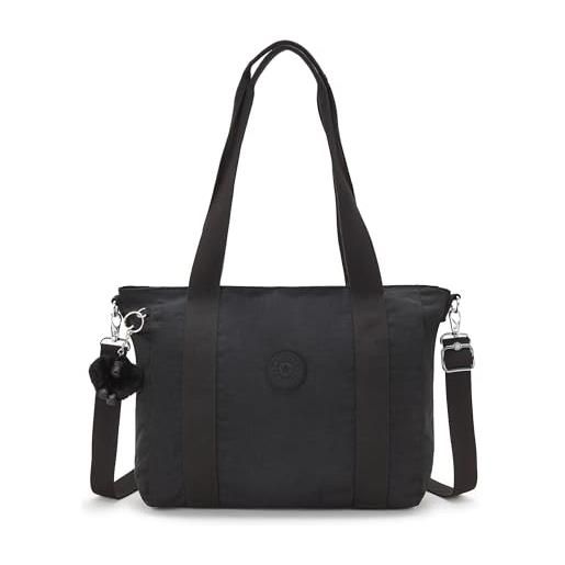 Kipling asseni s, borsa piccola (con tracolla rimovibile) donna, grigio (tender grey), one size