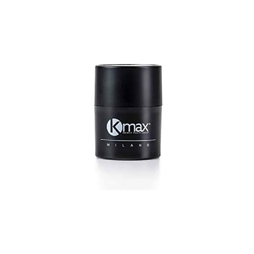 Kmax concealing hair fibers - fibre cheratina per capelli, polvere capelli per un effetto infoltimento capelli, fibre capelli per coprire le calvizie - formato try me da 5 gr - nero