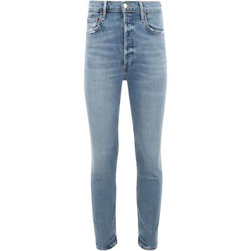 AGOLDE jeans slim nico - blu