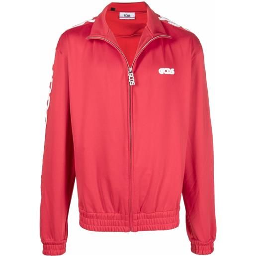 Gcds giacca sportiva con stampa - rosso