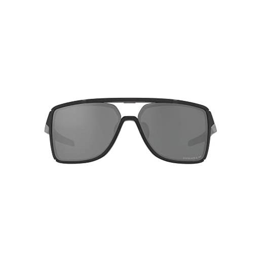 Oakley wire tap 2.32 sunglasses, matte black ink/prizm black, 63/12/133 uomo