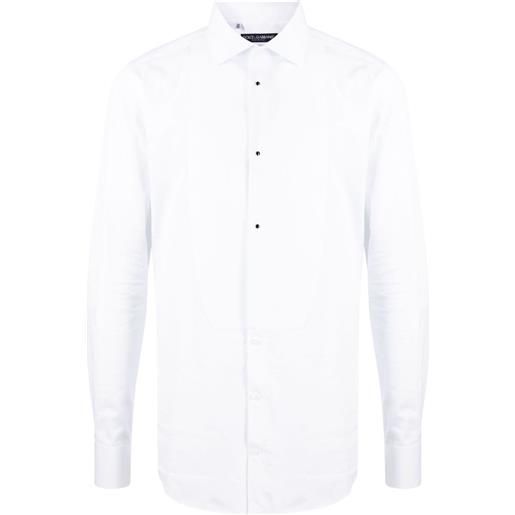 Dolce & Gabbana camicia a maniche lunghe - bianco