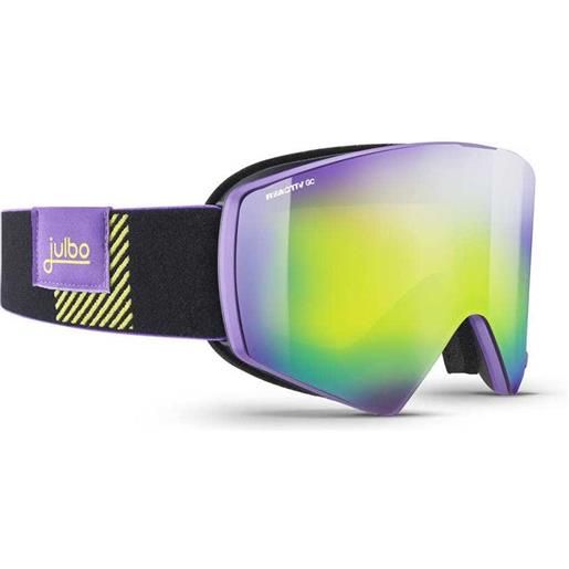 Julbo razor edge ski goggles nero, viola flash green reactiv cat2-3 glare. Control