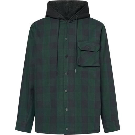 Oakley Apparel bear cozy hooded jacket verde m uomo