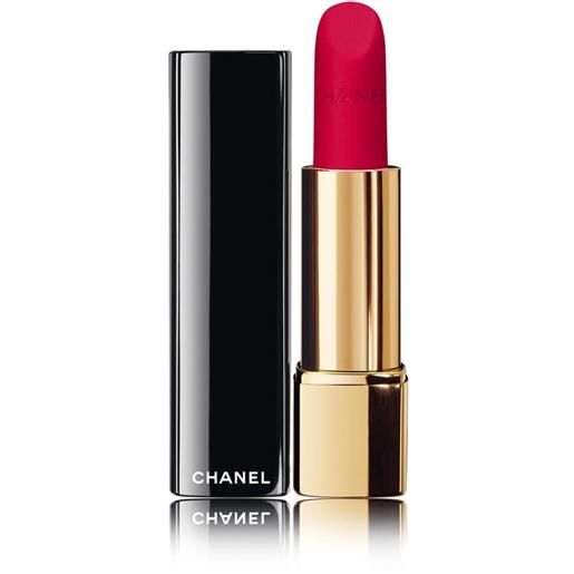 Chanel rossetto mat a lunga tenuta rouge allure velvet(luminous matte lip color) 3,5 g 62 libre