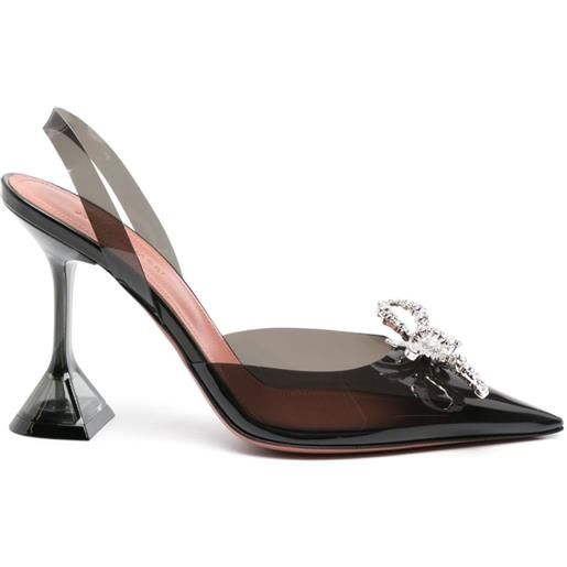 Amina Muaddi pumps rosie 105mm - nero