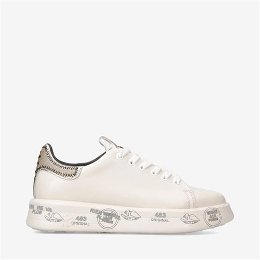 Premiata sneakers belle 6548 in pelle burro