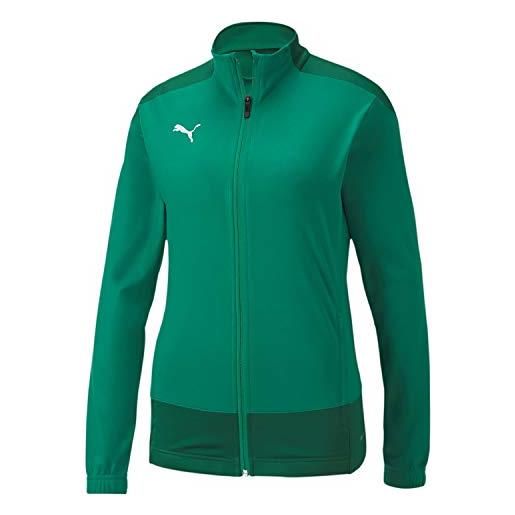 Puma teamgoal 23 training jacket w, giacca da allenamento donna, pepper green-power green, l