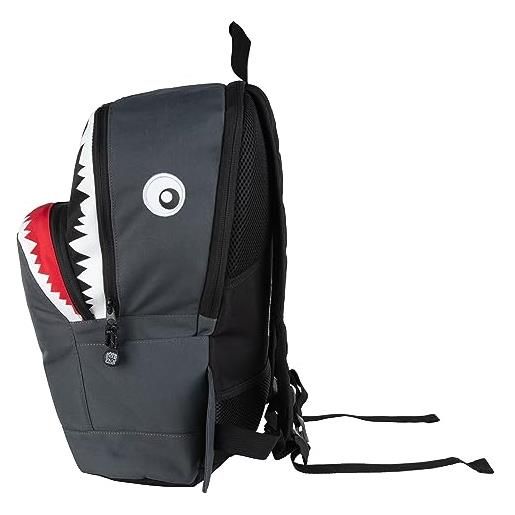 Pick & Pack - zaino squalo per bambini e bambine per la scuola da 10 litri, antracite