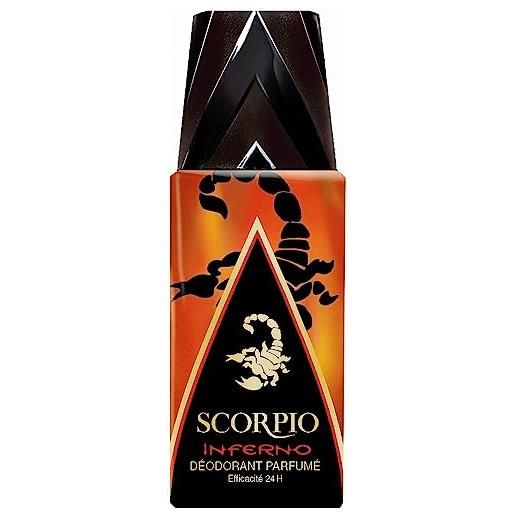 Scorpio - deodorante per uomo - inferno - atomizzatore 150 ml