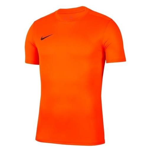 Nike m nk dry park vii jsy ss, maglietta a maniche corte uomo, giallo (volt/black), 2xl