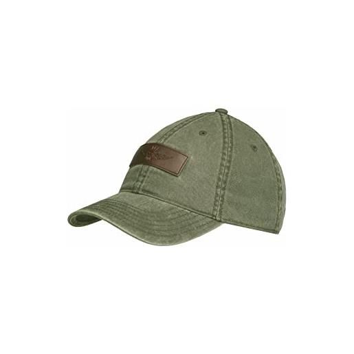 Aeronautica Militare cappellino baseball ha1133, cuffia, cappello, berretto (unica, verde militare)