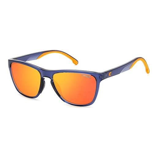 Carrera occhiali da sole 8058/s blue/orange 56/17/145 unisex