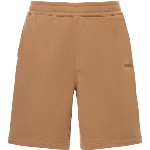 BURBERRY shorts raphael in jersey di cotone con logo