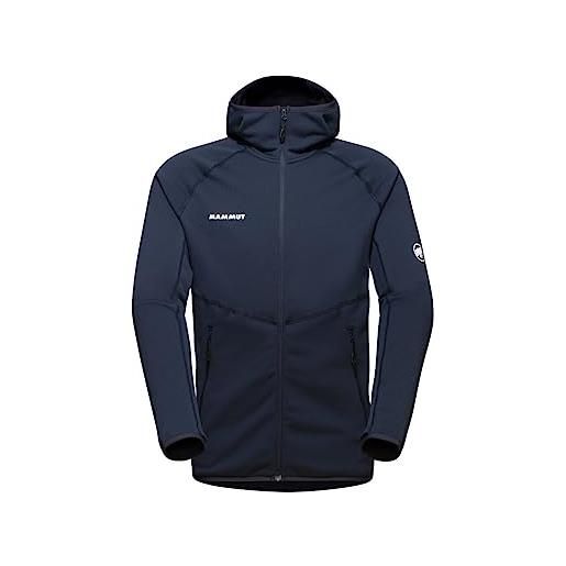 Mammut aconcagua ml-giacca con cappuccio, da uomo [101401] midlayer jackets, blu, s