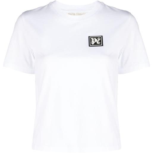 Palm Angels t-shirt ski club - bianco