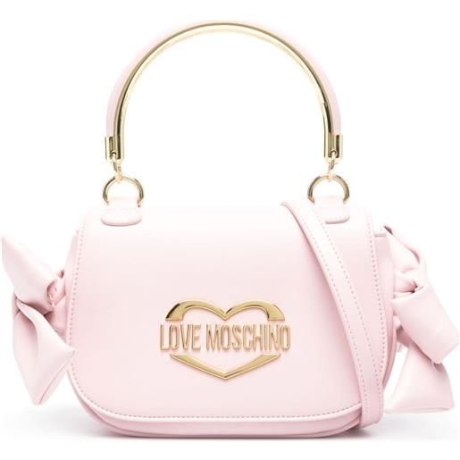 Love Moschino borsa tote con logo - rosa