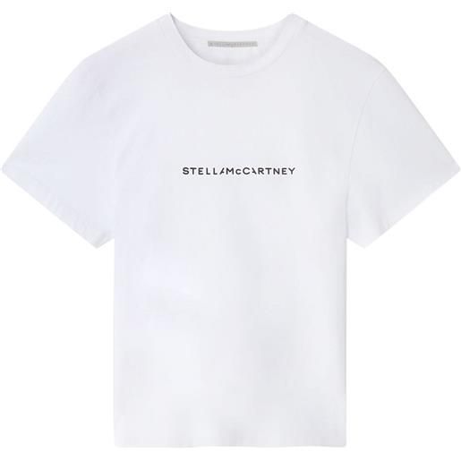 Stella McCartney t-shirt stella iconics con stampa - toni neutri
