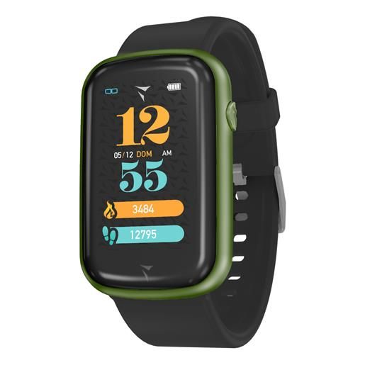 TECHMADE Srl smartwatch steps green black