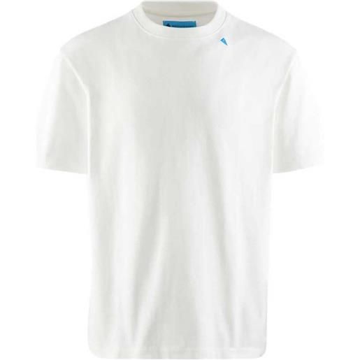 KlÄttermusen ask short sleeve t-shirt bianco xs uomo