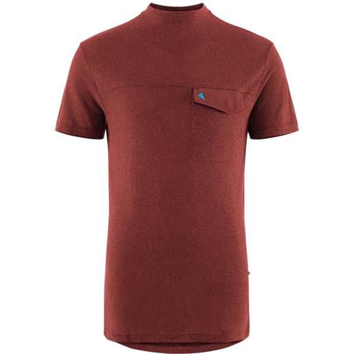 KlÄttermusen aurvandil short sleeve t-shirt rosso xs uomo
