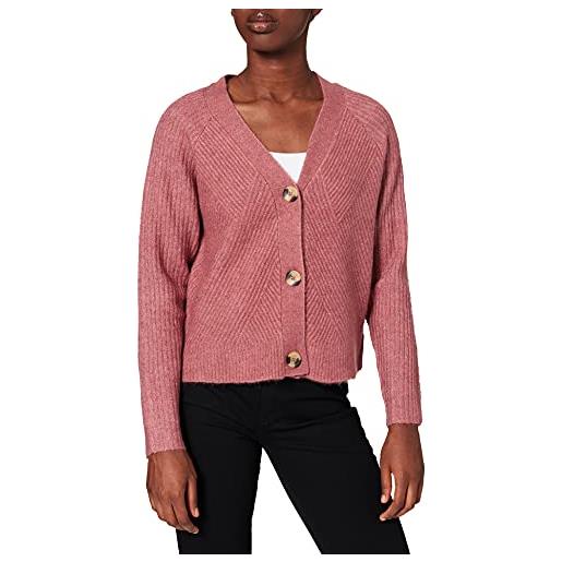 Only onlcarol l/s cardigan knt noos maglione, colore: mélange, s donna