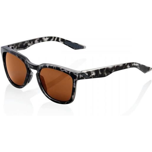 100percent hudson sunglasses oro havana bronze lens/cat3