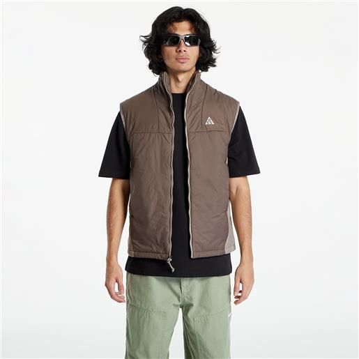 Nike acg therma-fit adv rope de dope full-zip vest unisex ironstone/ moon fossil/ summit white