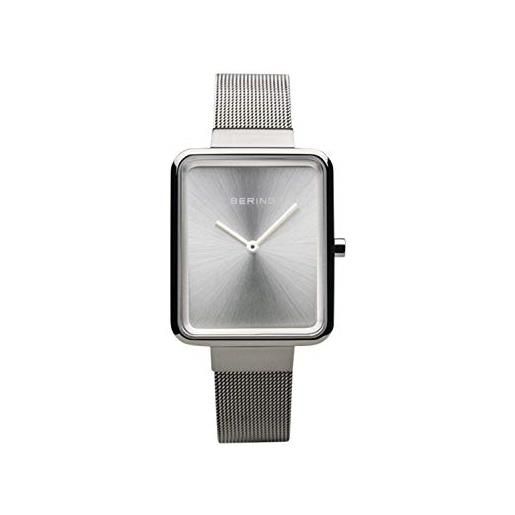 BERING donna analogico quarzo classic orologio con cinturino in acciaio inossidabile cinturino e vetro zaffiro