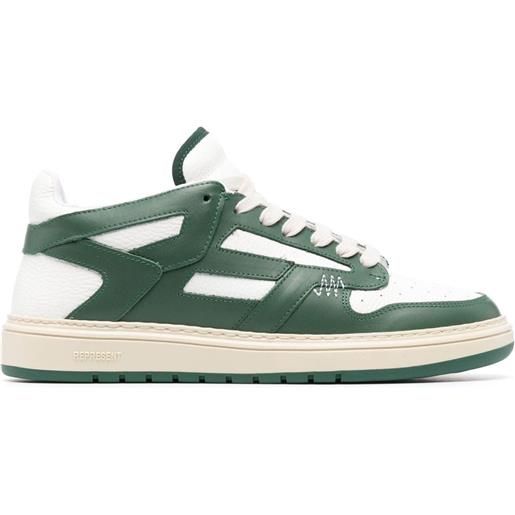 Represent sneakers reptor con inserti - verde